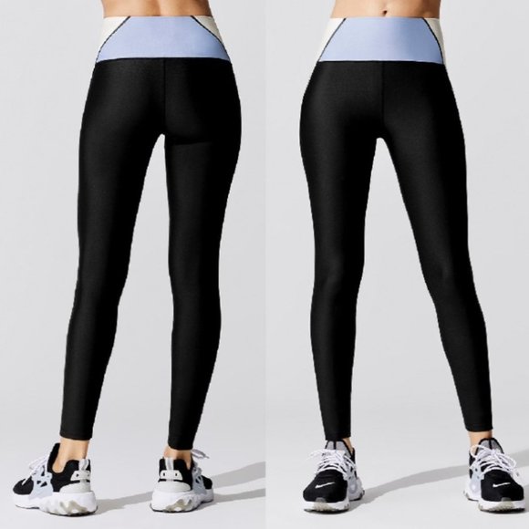 Carbon38 Colorblock High Rise Full Length Leggings Size XS - Picture 1 of 7